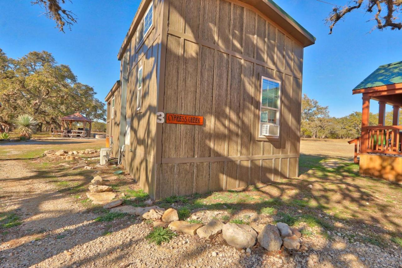The Ranch At Wimberley - Cypress Creek Cabin #3 Exteriör bild