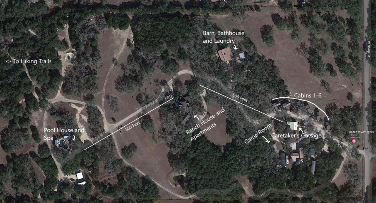 The Ranch At Wimberley - Cypress Creek Cabin #3 Exteriör bild